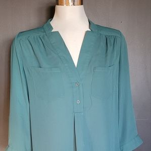 Dark Green Kismet Blouse
